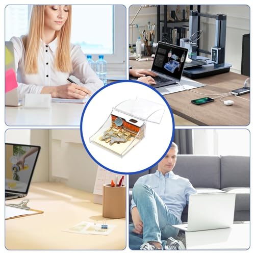 Bloc-notes autocollants en papier d'art comme cadeau de bureau original