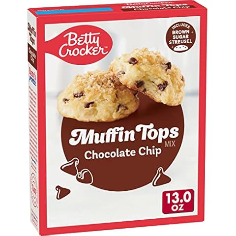 Betty Crocker Muffin Tops Mix, Chocolate Chip, 13 oz Cover