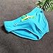 Mens Swimsuit Briefs Padded Swimwear Male Sexy Swimming Bikini Board Beach Surfing Swim Trunks (Black,Tag XL (US L))