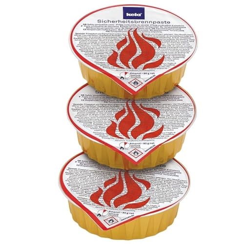 Set of 3 Fondue Gel Cartridges à 80 g 63018. K