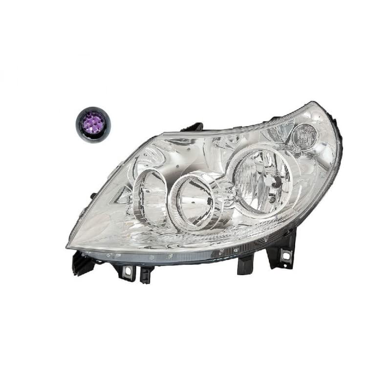 Repiauto Phare avant gauche H1/H7 compatible avec Citroen Jumper 2010-2014