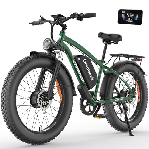 GREATWORK 52V 5000W Peak Dual Motor Electric Bike...