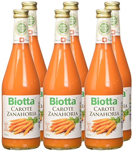 Biotta Succo di Carota - 6 Pezzi da 500 gr