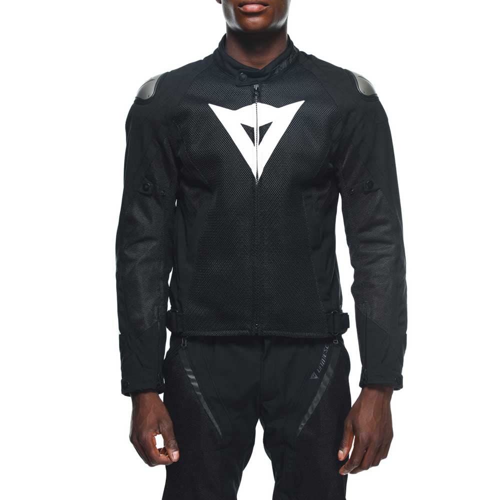 DAINESE Energyca Air Tex Jacket Giacca Moto in Cordura Uomo, Giubbotto Resistente all'Abrasione con Fodera Antivento, Giacca Traspirante con Protezione Spalle Sostituibile Uomo (Pacco da 1)