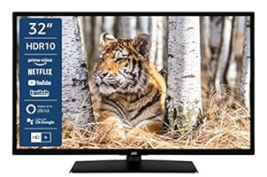 JVC LT-32VH5156 32 Zoll Fernseher/Smart TV (HD Ready, HDR, Triple-Tuner, Bluetooth) - Inkl. 6 Monate HD+