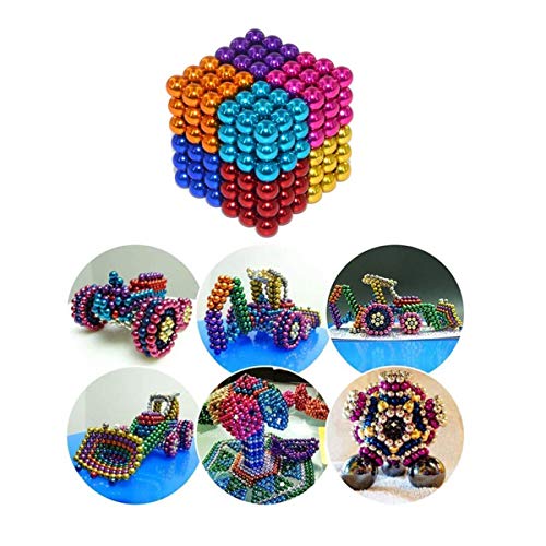 Preisvergleich Produktbild DEHU Magisches Spielzeug, Magisches Baustein-Ballspielzeug, 5-MM-magisches Baustein-Skulpturenspielzeug, Intellektuelles Lernen Und Dekompression Und Geschenke Für Erwachsene (1000)