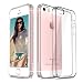 iPhone SE Case, Tomtoc Apple iPhone SE 5S 5 Case Bumper Cover Shock-Absorption Bumper and Anti-Scratch Clear Back - Crystal Clear