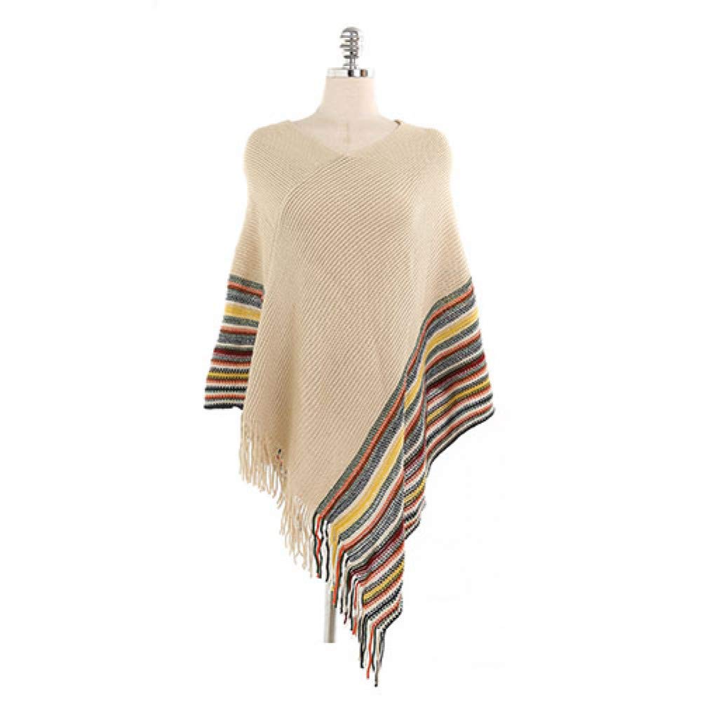 Écharpe cape châle tricotée pour femme anti-courants d'air et style