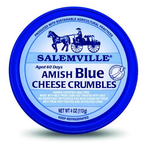 Salemville, Crumbled Blue Cheese Cup, 4 oz
