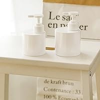 Vista 16 de 300ml/10.15oz Pump Bottles Plastic Pump Bottles Square/Round Pump Bottle Dispenser Empty Lotion Pump Bottle Liquid Container for Lotions Shampoos