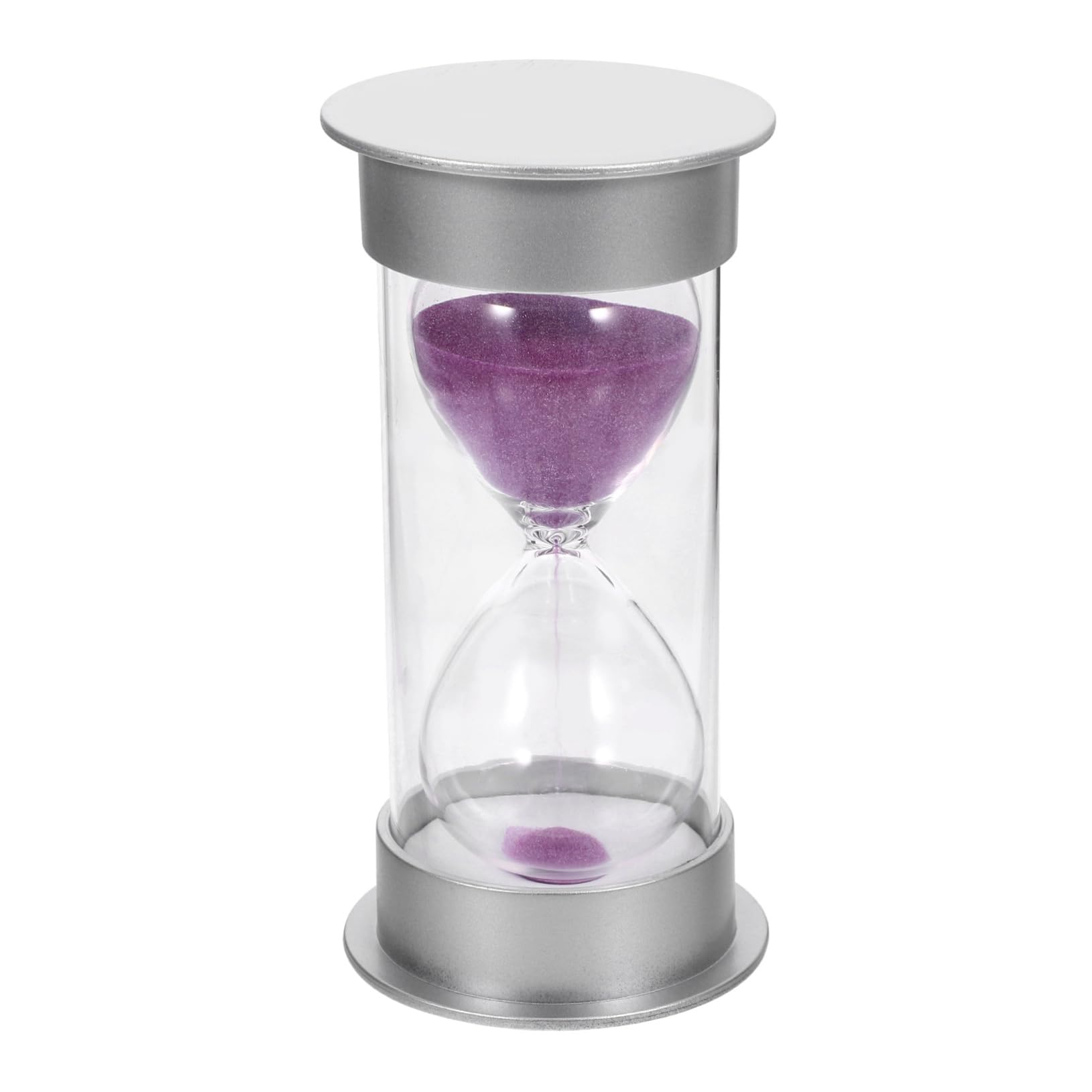 ORFOFE 2 Pezzi 20 20 Minuti Clessidra Timer Per Bambini Bambini Natale Compleanno Casa Ufficio Decorazione Argento