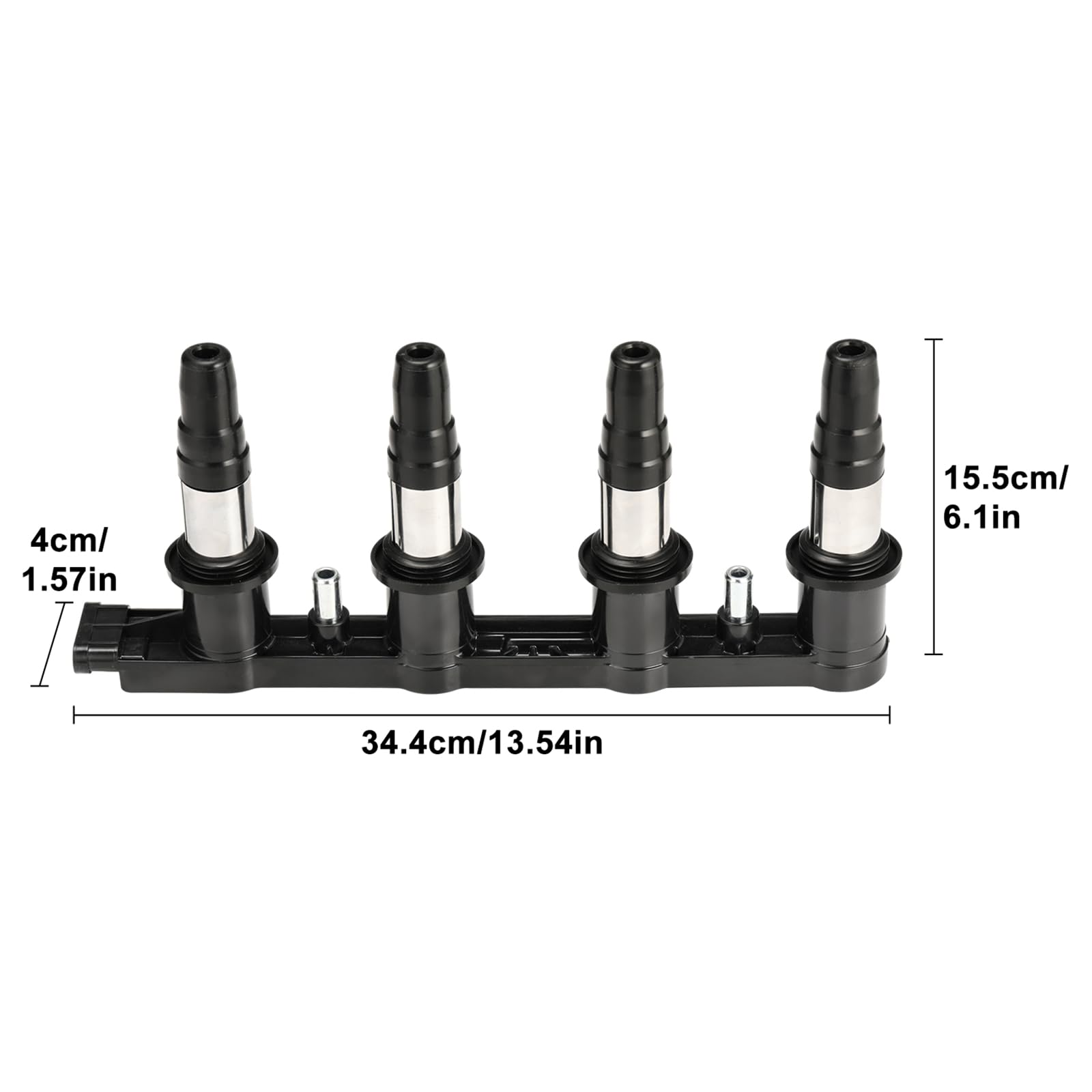 Bobina di accensione a 7 pin, modulo di accensione 55561655 1208098 55584404 compatibile con Opel Astra J Insignia Zafira C 1.6 1.8 2009-2016