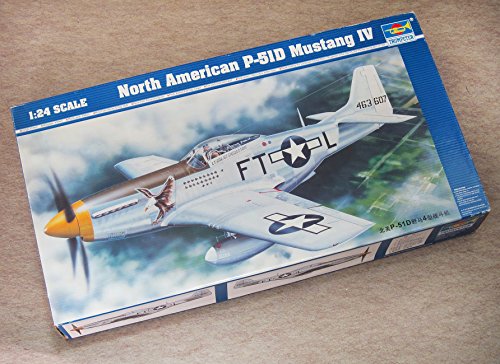 Maquette P-51D Mustang 1/24 pour passionné aviation