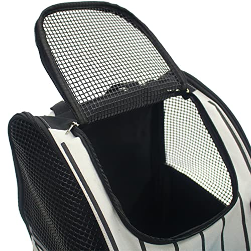 Sac à dos transport pour chien ventilé pour éviter la surchauffe en voyage - 6