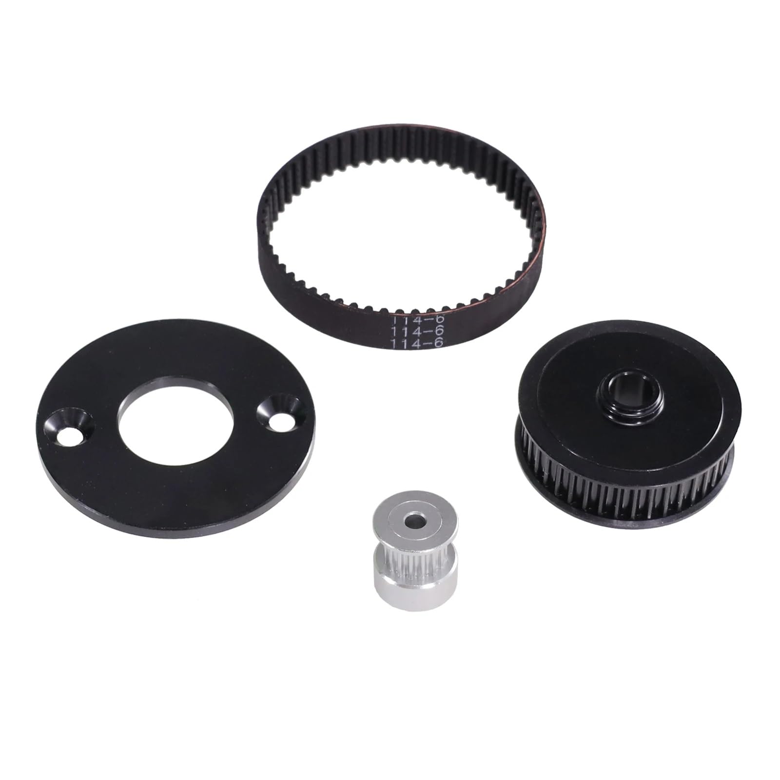 Per Tamiya Per TT-02 1/10 RC Auto Parti Aggiornamento Basso Rumore Trasmissione Cinghia 16T 40T Sistema Ingranaggi Modificare Ricambi Modellini RC