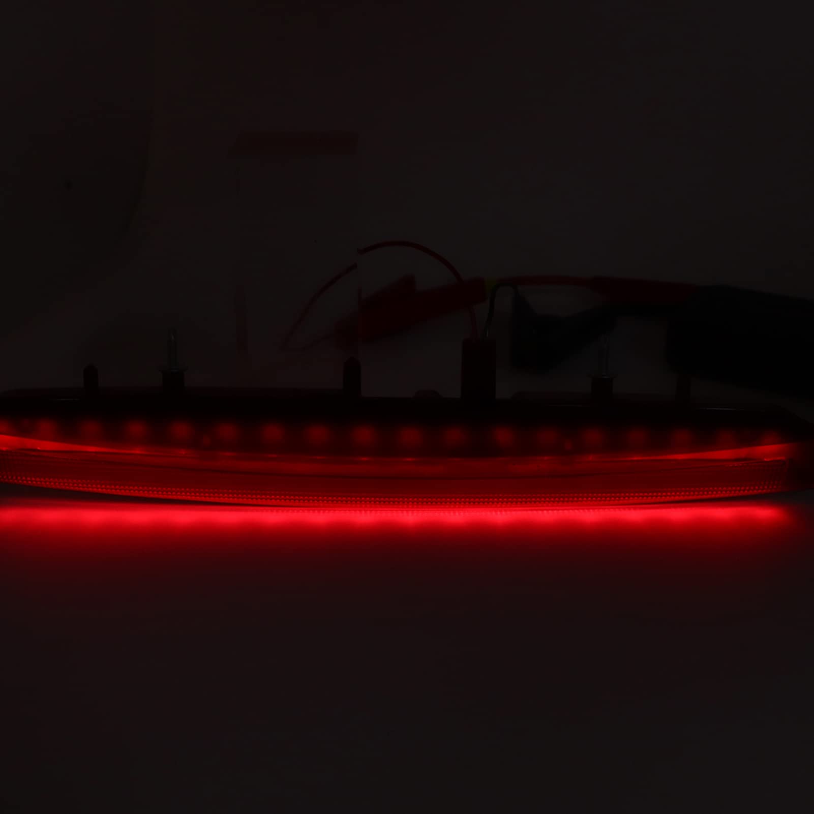 aqxreight Luce di Stop di Ricambio per Terza Luce di Stop Luminosa a Montaggio Alto per RENEGADE Resistente Policarbonato ABS Rosso