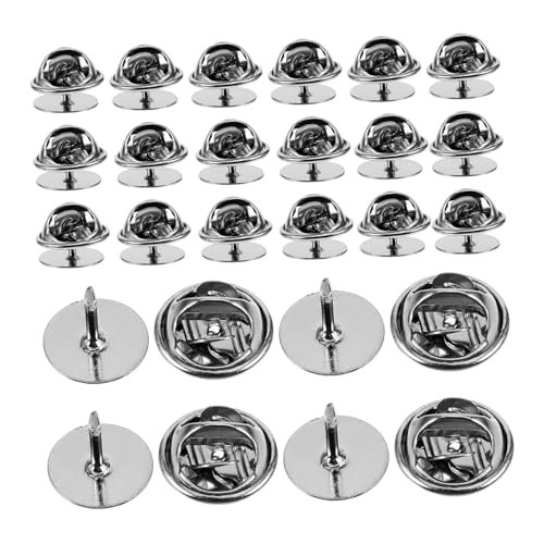HOMSFOU Versatile Craft Making Pins Brooch Backs Pin Accessory Clutch Backs Tie Slide