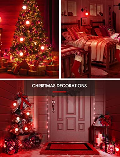 Image of L LOHAS LED Red LED Light Bulbs for Christmas Decoration