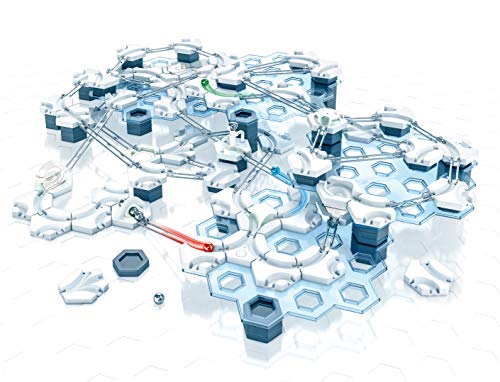 GraviTrax - GraviTrax Starter Set XXL, Exclusiva Amazon, Juego STEM innovador y educativo, Edad 8+, Construye tu propia pista de canicas - Dimensiones: 34 x 34 x 18 cm