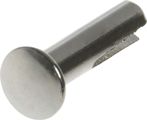 The Hillman Group 1277 Split Rivet Nickel (1/8" x 5/8"), cuenta de 60