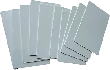 YARONGTECH NFC Ultralight EV1 MF0UL11 48 bytes White Plastic Key Card Pack of 10