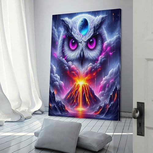 Impression sur toile volcan grand format pour une évasion quotidienne