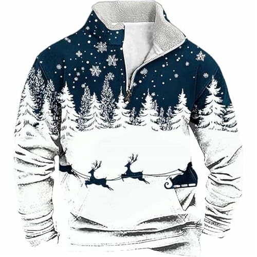 Sweat polaire à demi-zip confortable pour lutter contre le froid