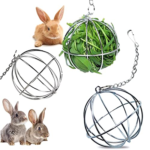 3 pezzi Palla di fieno di coniglio Conigli Palla