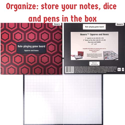 Hexers ZETQSD The Authentic Role-Playing Game Board thumb #4