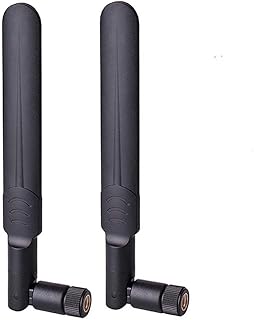 9dBi Dual Band WiFi Antenna RP SMA Male 2.4GHz, 5Ghz,5.8Ghz U.FL/IPEX to RP SMA Female Pigtail Cable for Mini PCIe Card Wireless Routers PC Repeater Desktop FPV UAV Drone PS4 Build