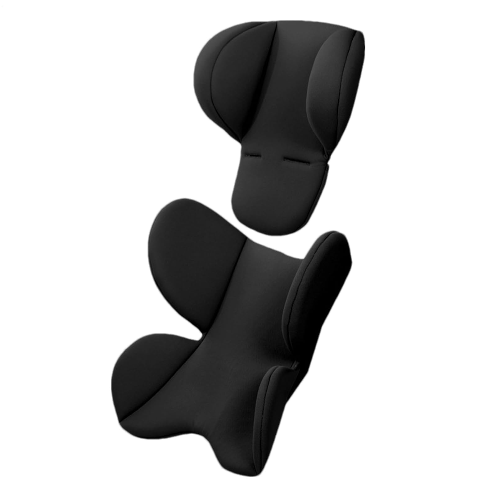 Befeixue Baby Car Seat Cushion, Car Seat Cushion Insert, Soft Pram Cushion Pads - Head Neck Seat Pads, Body Support Headrest, for Car Seats, Strollers, Prams, Lounger