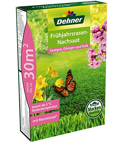 Dehner Rasen-Nachsaat, Frühjahrsrasen, 1 kg, für ca. 30 qm