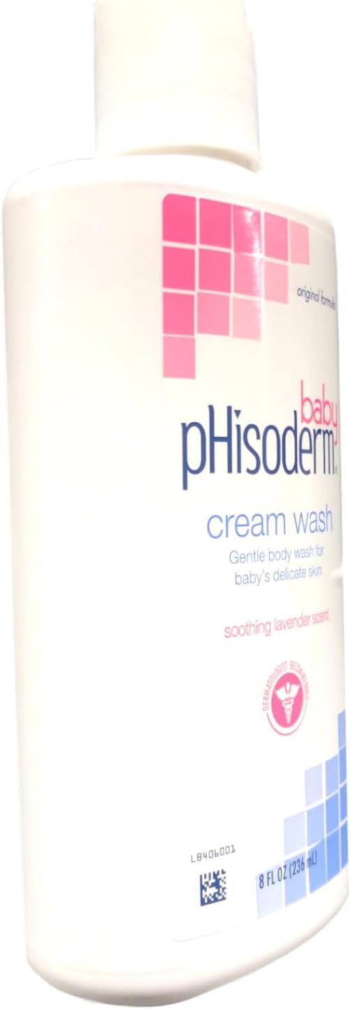 Phisoderm Baby Cream Wash 8 Fluid Ounce (Pack of 3) image 4 of 9 B01EM6KYUS