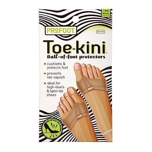 Profoot Toe-Kini Ball of Foot Protectors - 1 Pair (Pack of 3)