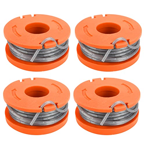 Strimmer Spool Compatible with Mac Allister MGTP18Li Trimmer Line, 1.65mm 10ft Autofeed Spool and Line MGTP18Li (4pcs)