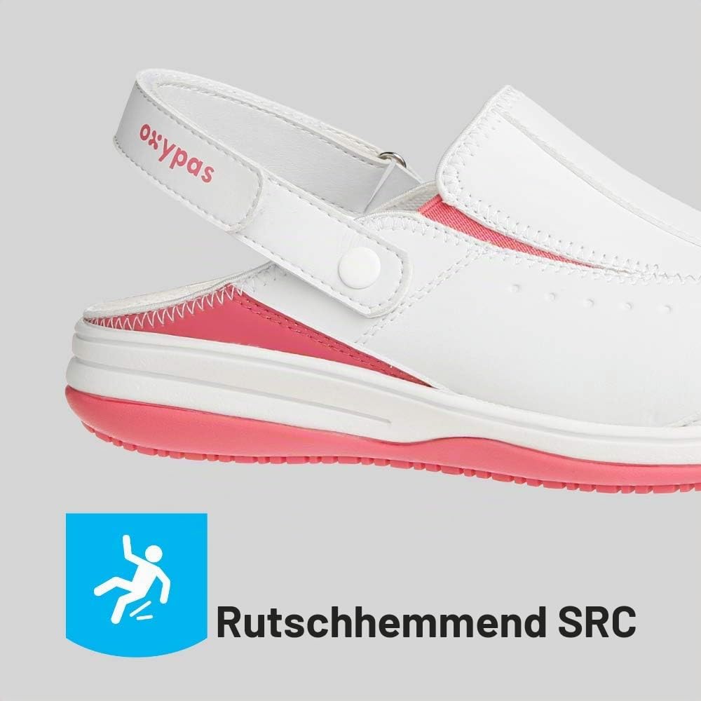 Oxypas Damen Iris Sicherheitsschuhe, Weiß