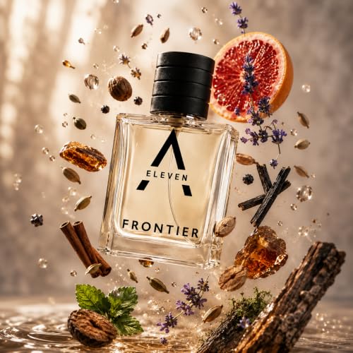 Image of A ELEVEN Spicy Woody Perfume for Men & Women Eau De Parfum Long Lasting Fragrance with Nutmeg Cinnamon Cardamom Grapefruit Lavender Amber Sandalwood Patchouli Vetiver 100ML