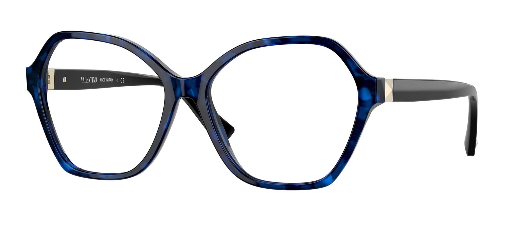 ValentinoVA 3073 women Eyewear Frames BLUE HAVANA 55/15/140
