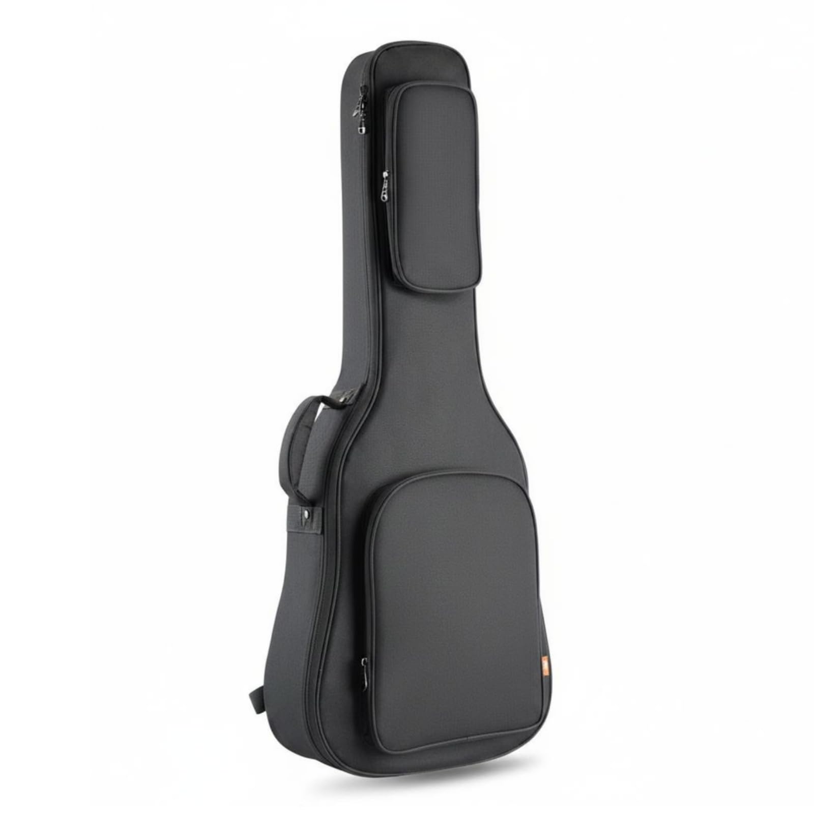 Astuccio Chitarra 40 41 Pollici Cerniera Robusta Custodia Chitarra Impermeabile Tessuto Oxford Accessorio Musicale per Esibizioni, 40 Pollici, Modello Rinforzato, Nero Standard