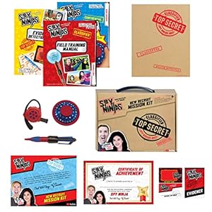 Spy Ninjas New Recruit Mission Kit from Vy Qwaint and Chad Wild Clay