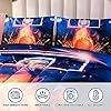 Btargot Basketball Fire Court Comforter Sets Full for Boys Teens, Ball Sports Games Print, Basketball Hoop Bedding Home Decor #3