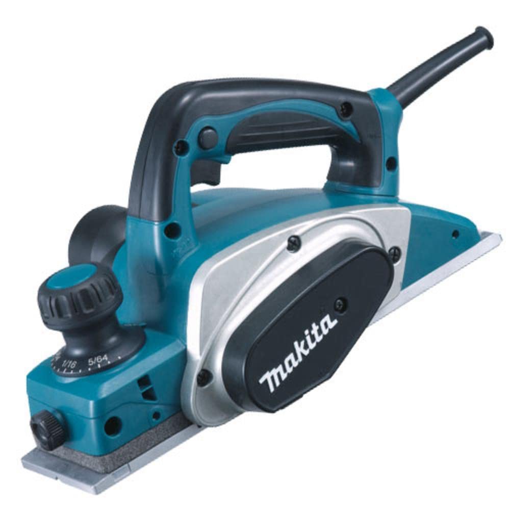 Makita Blue Kp0800k/1 110V 82Mm Heavy Duty Planer Supplied In A Carry Case Size 17