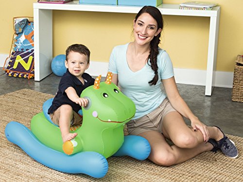 Bestway- CAVALCABILE Dondolo, Multicolore, 52220