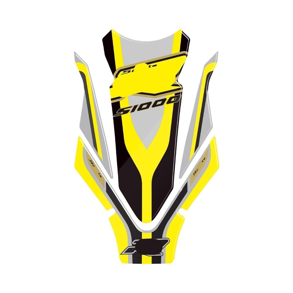 Éviter rayures blouson avec cet autocollant protection réservoir moto S1000R