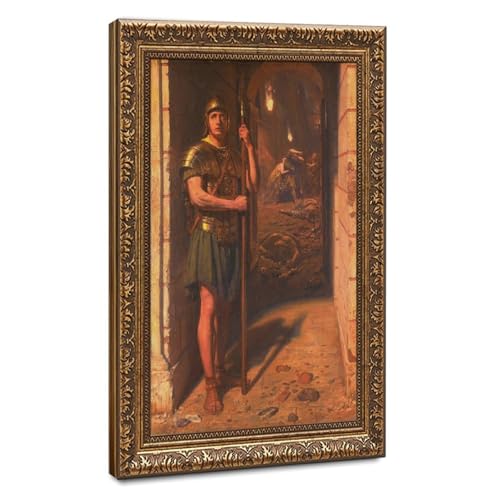 Impressions sur toile Edward John Poynter cadre à suspendre 30x45cm