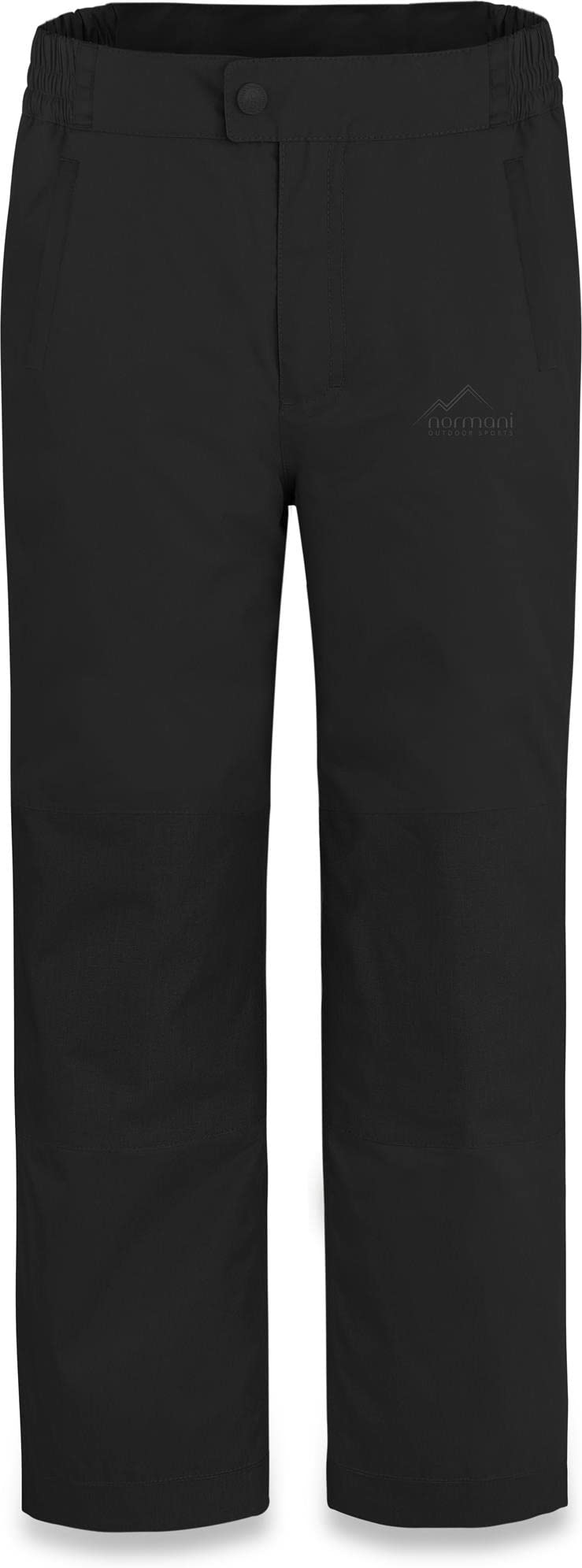 normani Kinder Winterhose mit Hosenträgern - wasserdichte Schneehose Skihose gefütterte Thermohose mit abnehmbaren Hosenträgern für Junge und Mädchen