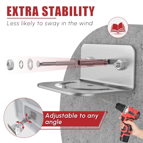 Angooni Espelho convexo retangular refletivo 61 cm x 40 cm espelho de segurança - Espelho de tráfego