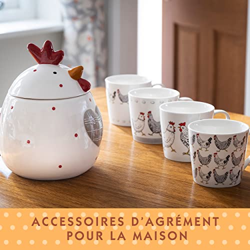 Mignon Mugs Tasses anti-brûlure grand format pour petit-déjeuner