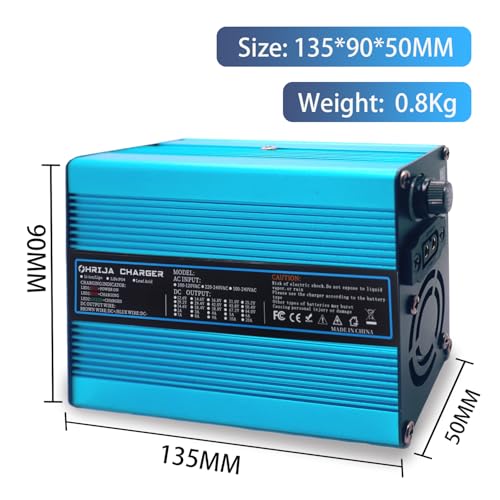 24V 5A Ladegeräts ist es für 27,6-V-Bleiakkumulatoren geeignet. Erhaltungsladegerät für Rollstühle. Blaue Außenseite mit 3-poligem XLR 1+2- Anschluss.