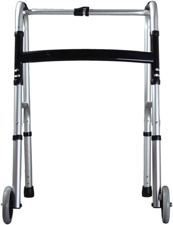 歩行器 高齢者四足歩行器 軽量折りたたみ車輪付歩行器+座板 リハビリテーション Journey